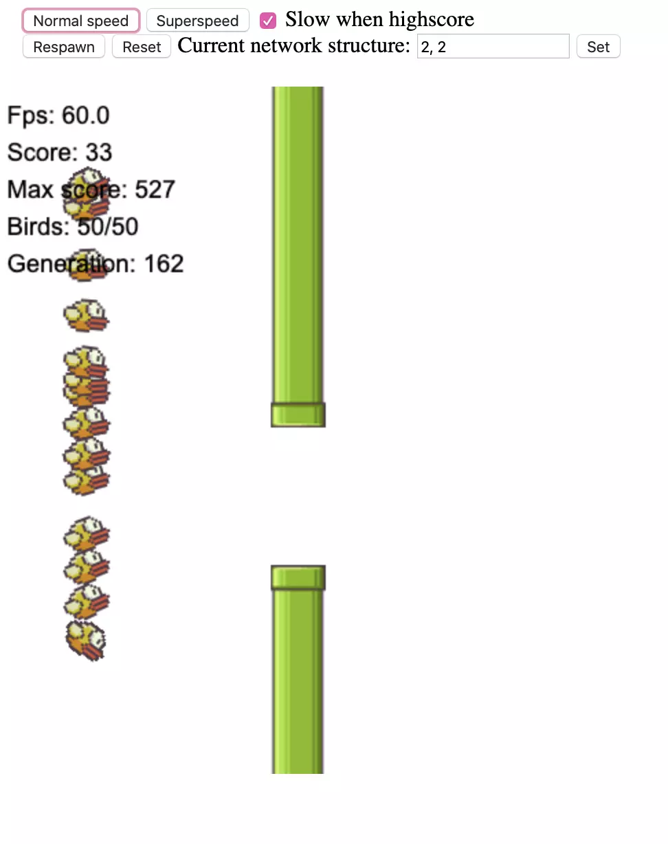 Flappy Bird AI